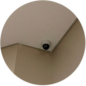 Discreet dome cameras make security and crime prevention a priority without sacrificing the guest experience.