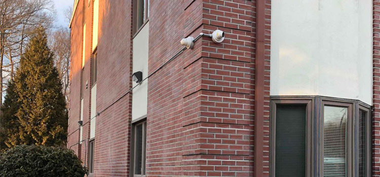 Outdoor security cameras are essential to any apartment security system.