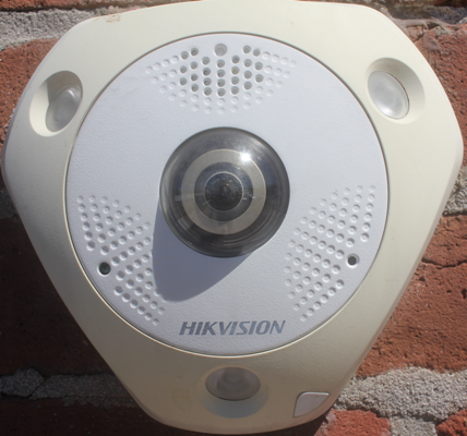 Fisheye camera for IP video surveillance systems