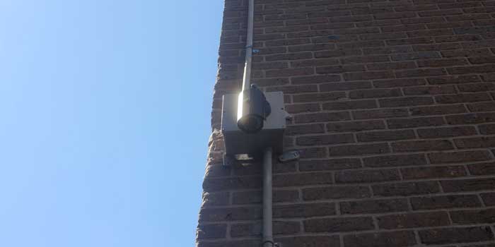 camera visibility: CCTV bullet camera