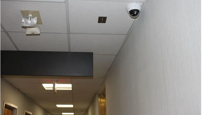 Indoor dome camera for business security