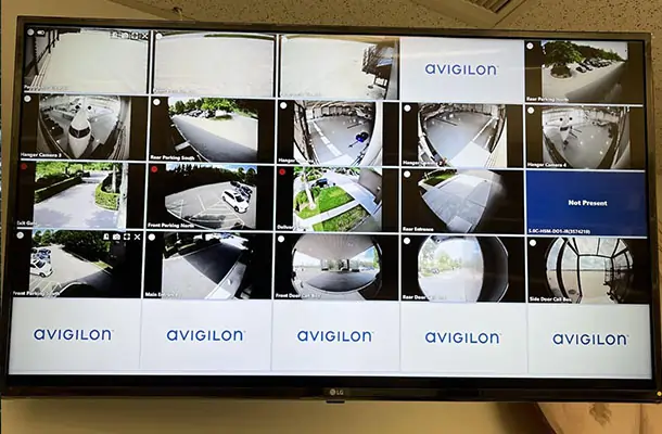 Unhacked Avigilon footage camera feed with data protection