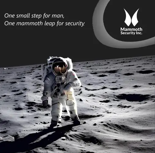 Man on the moon takes a massive leap for security