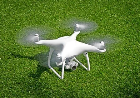 Wireless camera on a drone